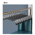thumbnail image 2 of Perchas para abrigos Inteprter 5 uds con Clips de acero inoxidable, 2 of 6