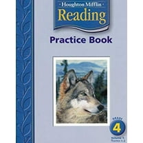 Pre-Owned Houghton Mifflin Reading: Practice Book, Volume 1 Grade 4 (Paperback) 0618384766 9780618384761