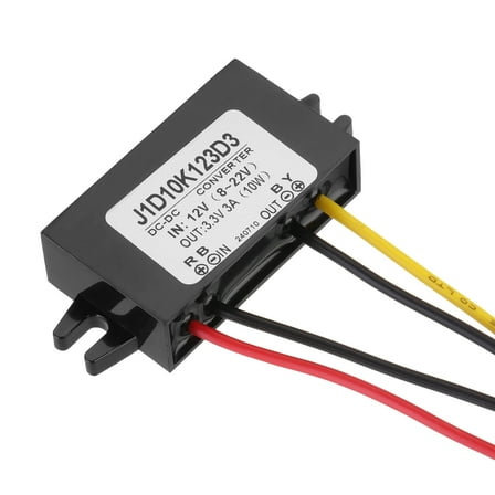 Uxcell DC 12V/24V to DC 6V Power Converter 5A 30W Voltage Step Down Power Supply