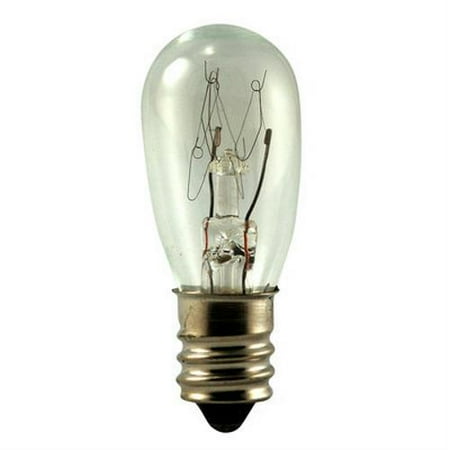 - Eiko 6S6/130V, 130V 6W S-6 Candelabra Base Light Bulb (Pack of 1)