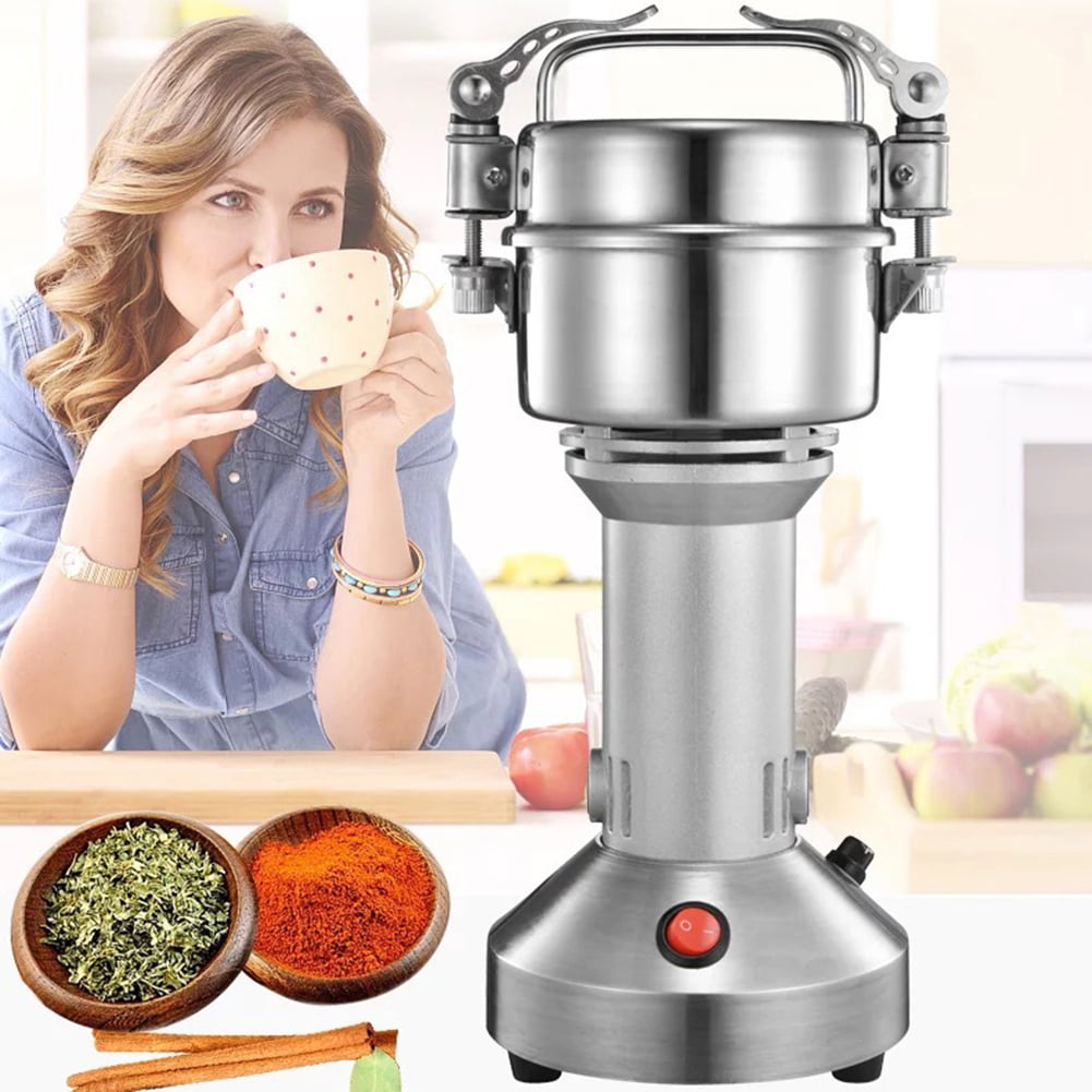 Details about   200W Electric Coffee Bean Grinder Stainless Steel Blades Cafe Spice Mill Blender 