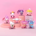 thumbnail image 2 of Kuromi caja ciega de personajes, juguetes de personajes de Hello Kitty, My Melody, Pocahcco, Sanrio, Serie de flores y frutas, lindos regalos de juguete, 2 of 5