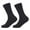 Black, variant on Waterproof Socks, Thin Moisture Wicking Waterproof Socks for Men & Women, Golf, Cycling, Trekking