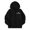 Black, variant on GobdXE Girls Winter Long Sleeve Hooded Full Zip Up Jacket, California Los Angeles Text Graphic with Front Kangaroo Pockets Size:5-6 Years,White