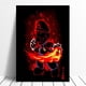 thumbnail image 4 of Cuadro Decorativo Mario Neon Rojo Canvas Listo Para Colgar 50x75cm Jungle Art Impresion Tela Arte, 4 of 6