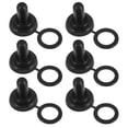 thumbnail image 1 of Generic 20pcs Black Waterproof Toggle Switch Covers Dustproof Caps Easy Ins, 1 of 6