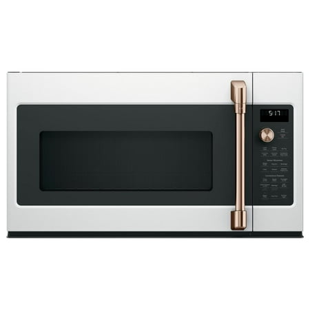 Café - 1.7 Cu. Ft. Convection Over-the-Range Microwave with Air Fry - Matte white