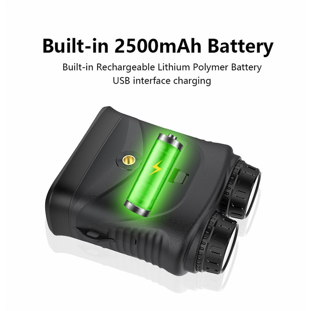Night Vision Goggles, 2.5K Digital Infrared Night Vision Binoculars With 32GB TF Card, 10X Optical Zoom, 8X Digital Zoom, 25mm Multi-layer Coated Lens