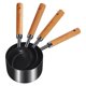 thumbnail image 4 of Tazas y Cucharas Medidoras, Manejar de Madera con Medidas MéTricas y Estadounidenses, Medidora para LíQuidos y LíQuidos, 8 Piezas, 4 of 5