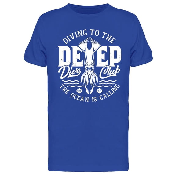 Deep Dive Club T-Shirt Men -Image by Shutterstock, Male 3X-Large