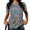 1-Grey, variant on UNISHE Women's Vintage Washed Beach Book Club T-Shirt Retro Summer Graphic Tee Casual Vacation Outfit