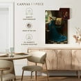 thumbnail image 5 of Elephant Stock Fair Rosamund Wall Art - Vertical Canvas Wall Art - Living Room Wall Decor - People Canvas - Teal And Brown Decor By John William Waterhouse - 24" x 36", 5 of 8