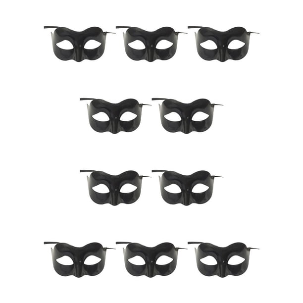 Guardurnaity Retro Delicado Carnival Props Prom Masquerade Ladies Gentleman Disfraz Maquillaje Fiesta Decoración Halloween negro Type1 NO1 Guardurnaity CBP251751
