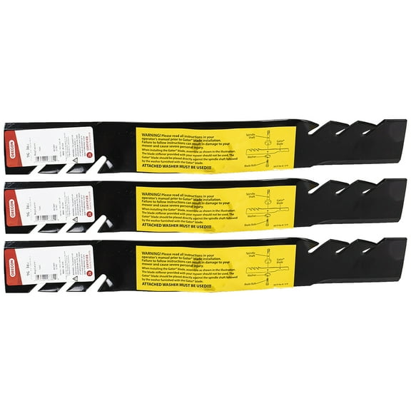 Oregon 96-382 (3 Pack) Toro G3 Gator 3-In-1 Mulcher Blade 17-1/2In