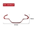 thumbnail image 4 of Etiqueta Engomada Del Botón Del Volante Adhesivo Botón Volante Chevrolet Colorado (Rojo Una sola pieza) Ndcxsfigh Accesorios para autos y motos, 4 of 8