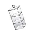 thumbnail image 1 of kurtrusly Clear Stackable Cotton Pad Storage Box Organizer for Vanity Bathroom Jewelry, 1 of 9