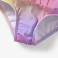 thumbnail image 7 of Barbie Baby Girls Swimsuit Pink Gradient Bow Tie Tulle Skirt Hem Spaghetti Strap One Piece Swimwear Sizes 3-24M, 7 of 7