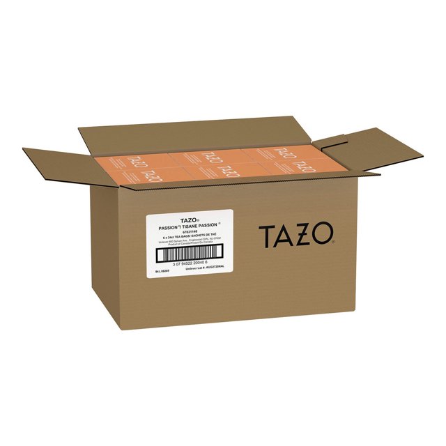 Tazo Passion Tea | Exotic & Flavorful | 20 Tea Bags Per Box