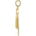 thumbnail image 3 of 14K Yellow Gold Puffed Boy With Hat On Right Engravable Charm (30 X 19) Made In United States xk229, 3 of 6
