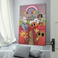 thumbnail image 3 of Anime The Amazing World of Gumball TV Series Print Painting On Canvas Wall Art Poster Scroll Picture Print Living Room Walls Decor Home Posters 24x36inch(60x90cm), 3 of 6