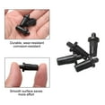 thumbnail image 4 of Uxcell 7.5mm Clavos de reparación para puertas de gabinete, conectores de panel de puerta con resorte, negro, 24 piezas, 4 of 7