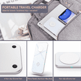 thumbnail image 4 of UUTO 2 in 1 Wireless Charger, 15W Dual Wireless Charging Pad Compatible with All Qi-enabled Cellphones,  Airpods 3/2/Pro,  iWatch 7/6/SE /5/4/3/2, 4 of 6