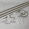 thumbnail image 6 of Umbra 1" Lasso Curtain Rod, 44-120", Nickel, 6 of 6
