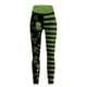 thumbnail image 2 of MKLEKYY Conjunto deportivo para mujer, pantalones verdes de buena suerte con estampado de rayas Paddystripes para mujer, leggings ajustados para yoga, correr, gimnasio, 2 of 4
