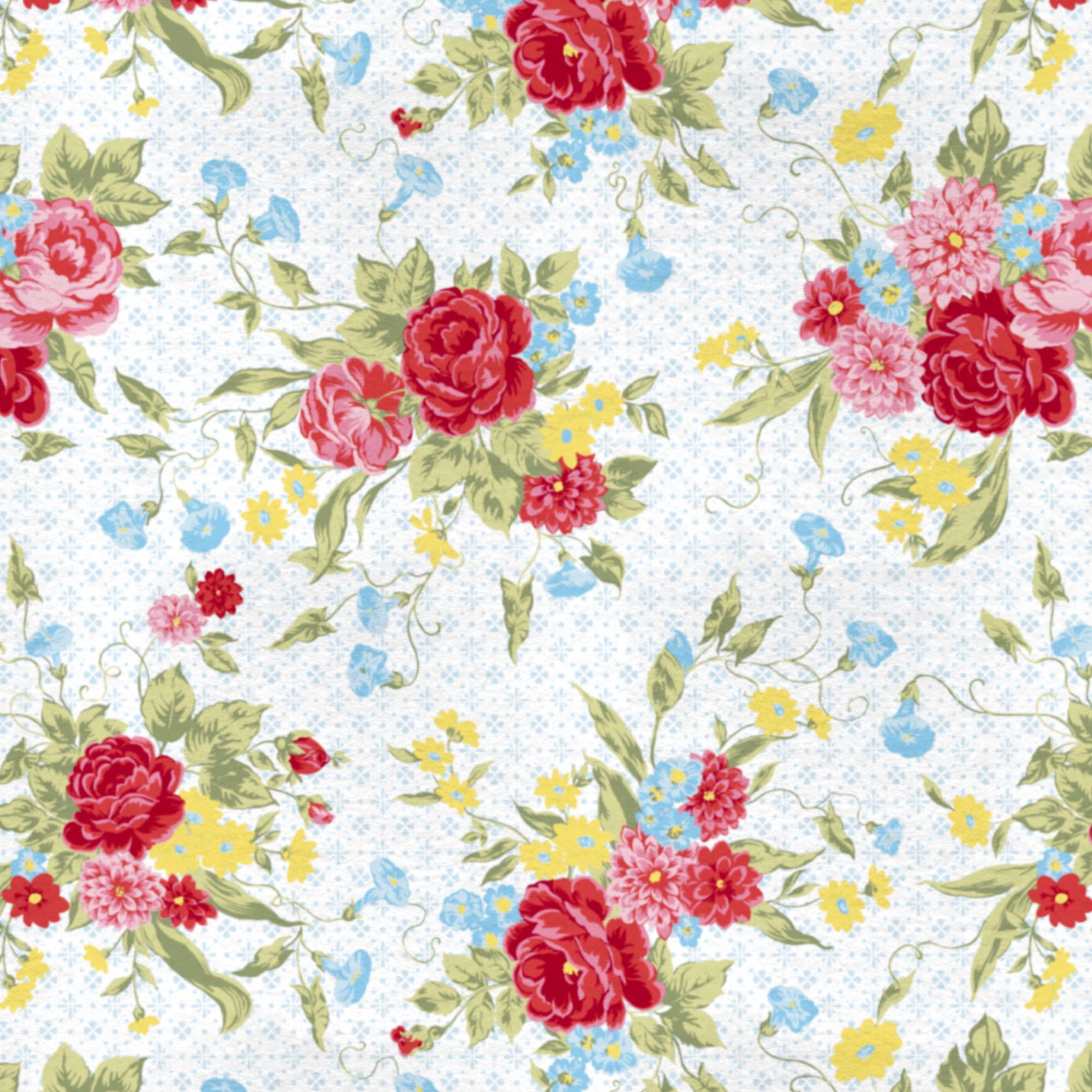 The Pioneer Woman 58" Antipill Fleece Sweet Rose Print Sewing & Craft