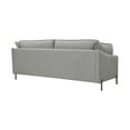 thumbnail image 5 of Armen Living Juliett 80" Modern Fabric Reclining Sofa in Gray, 5 of 9