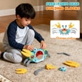 thumbnail image 3 of Set de engranajes cangrejo rastreador musical para tiempo boca abajo para niños de 3 a 5 años, 3 of 7