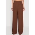 thumbnail image 4 of Women's Crepe Knit Wide Leg Casual Pants, 4 of 4