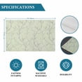 thumbnail image 6 of Sage Green Branches Placemats Set of 6, Vintage Art Farmhouse Placemats for Dining Table, Place Mats for Kitchen Tabletop, Waterproof Wipeable Dining Table Mats Set, 6 of 9