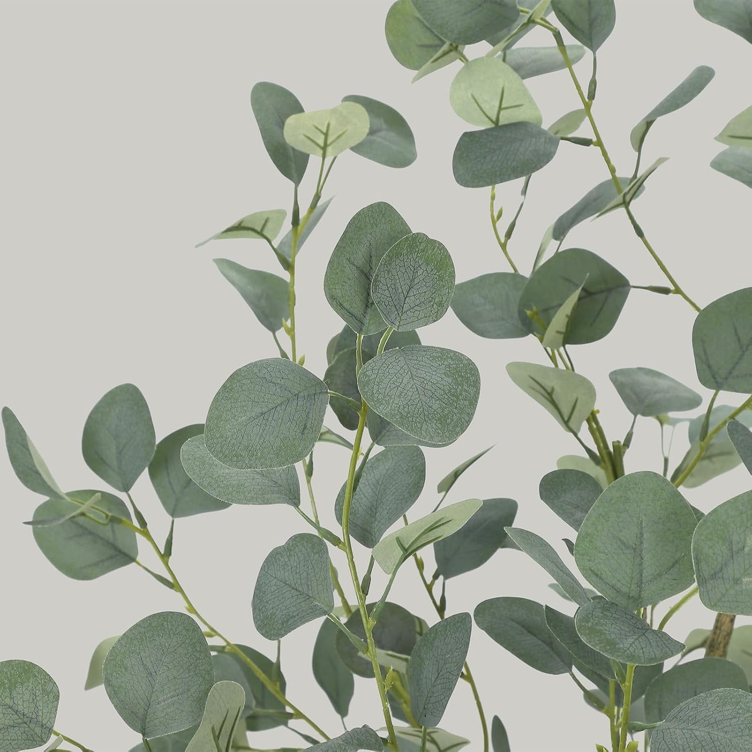 Garvee Artificial Eucalyptus Tree – 4FT Tall Faux Plant with Realistic Leaves & Sturdy Pot, Large Fake Eucalyptus Tree for Indoor & Outdoor Home, Office, and Modern Decor