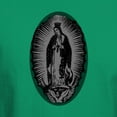 thumbnail image 3 of CafePress - Virgin Of Guadalupe Gray Dark T Shirt - Men's Classic Graphic Cotton T-Shirt, 3 of 4