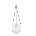 thumbnail image 5 of 3 Pack Hanging Planter,Bexikou 4.5 Inch Hanging Planters Flower Pots for Indoor Outdoor Plants,Plastic Hanging Basket Plant Hanger with Drainage Holes for Garden Home Balcony, 5 of 7