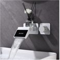 Smart Basin Smart Basin Faucet LED Display Hidden Single Handle Hot Cold Dual ...