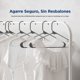 thumbnail image 3 of Ganchos de Plastico Premium SereneLife, Antideslizantes, Ahorradores de Espacio, Duraderos y Resistentes, para Camisas, Suéteres, Sudaderas, Abrigos, Pantalones y Vestidos, Gris, Pack 150, 3 of 7