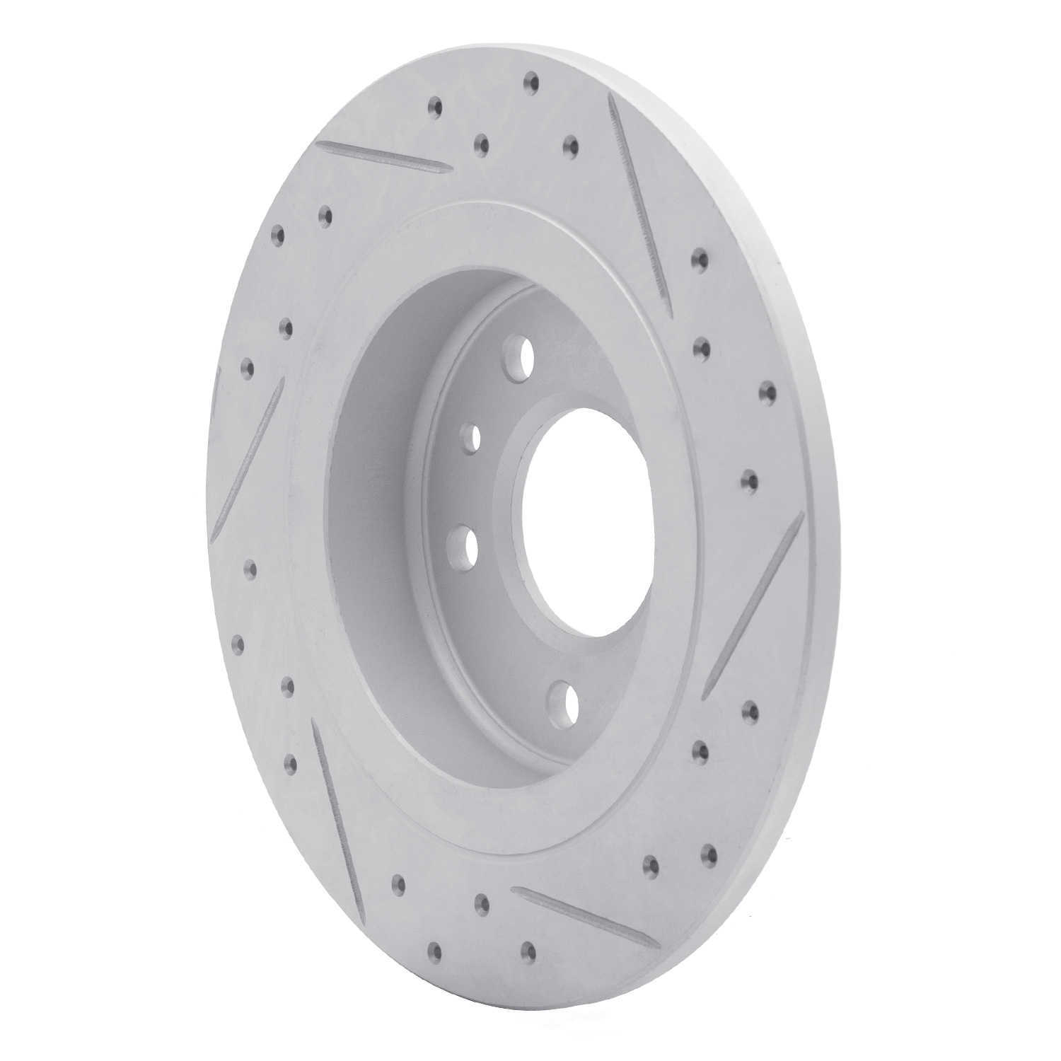 Dynamic Friction Company 830-47044L DFC Geoperformance Rotor - Drilled and Slotted