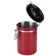 thumbnail image 4 of Airtight Stainless Steel Kitchen Food Storage Container, Stainless Steel Gold Kitchen Canister, Freshness, Airtight, for Storing Beans, Tea, Flour, Grains,, 4 of 7