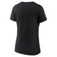thumbnail image 3 of Women's Black Carolina Panthers Primary Play V-Neck T-Shirt, 3 of 3