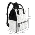 thumbnail image 2 of Easygdp Bunny And Bird para Bolsa de Bebé de Gran Capacidad con Múltiples Bolsillos, Bolsa de Pañales para Padres, Bolsa de Viaje Organizada y Elegante, 2 of 6