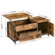 thumbnail image 2 of Mesa De Centro De Madera Rustica Elevable 2 Cajones Y Puerta, 2 of 6