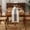 Gray-GY, variant on MMJ Striped Linen Table Runner with Rope Patchwork Tassel Fringe for Dining Table TV Cabinet Home Decor