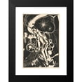 thumbnail image 2 of Heinrich Campendonk 11x14 Black Modern Framed Museum Art Print Titled - The&nbsp;Fisherman (1917), 2 of 5