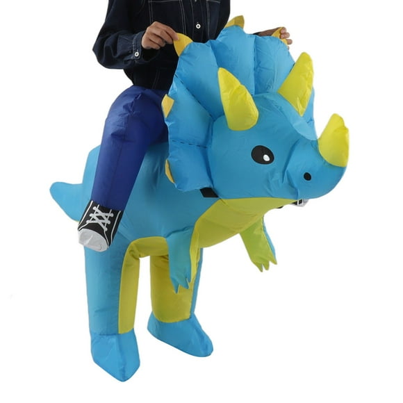 Disfraz De Dinosaurio Inflable Halloween Cosplay Fiesta De Vestuario Triángulo Traje De Muñecas Para Fiestas De Festivales