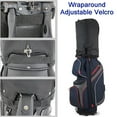 thumbnail image 3 of Golf Bag Rain Cover Hood Universal Rain Cape for Golf Bags with Snap Button, Waterproof Dustproof Club Protector, 3 of 7