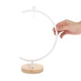 thumbnail image 2 of Miangastore Air Plant Holder Ornament Display Stand Multi-Functional Displaying Rack For Home Decor Iron Globe Hanging Base For Indoor Use, 2 of 9