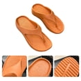 thumbnail image 2 of MUSUPER Womens Flip Flops for Women Black for Girls Waterproof Outdoor Summer Beach Slippers with Arch Support Women Sandals, 2 of 19
