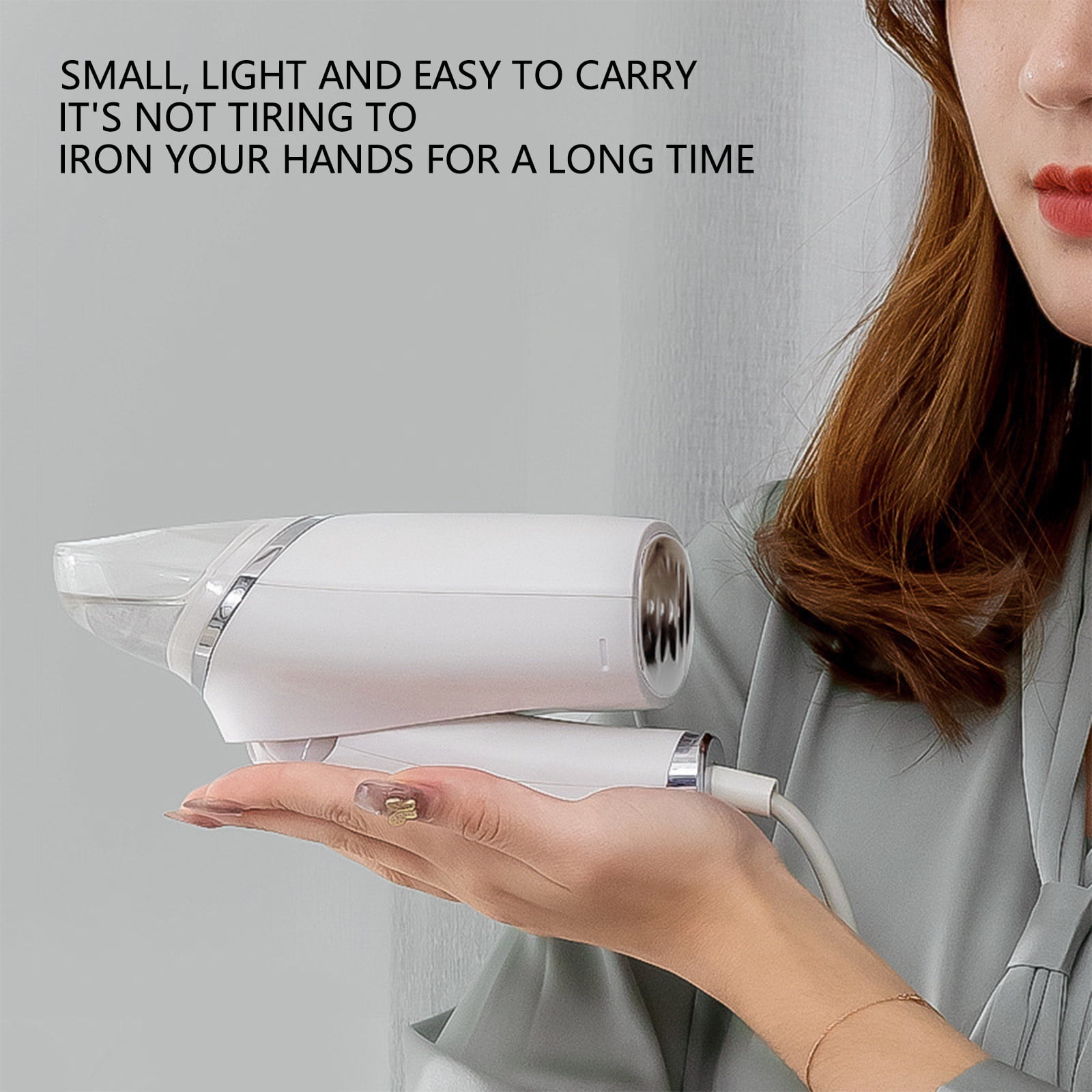 Home Saving! Jubipavy Powerful Handheld Clothing Portable Travel Steam Iron For Clothes Garment Wrinkles Remover For Clothing